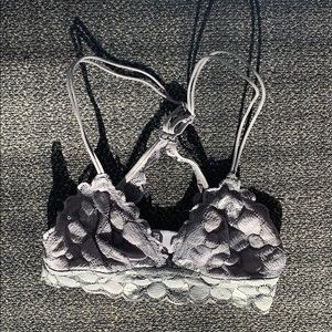 Aerie - bralette / Gray - lace